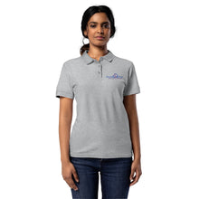 Load image into Gallery viewer, Akwaaba Wellness Women’s pique polo shirt