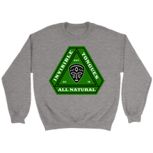 Load image into Gallery viewer, Invisible Tongues Green All Natural Logo Tee