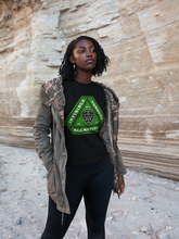 Load image into Gallery viewer, Invisible Tongues Green All Natural Logo Tee