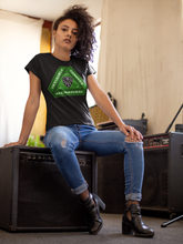 Load image into Gallery viewer, Invisible Tongues Green All Natural Logo Tee