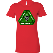 Load image into Gallery viewer, Invisible Tongues Green All Natural Logo Tee