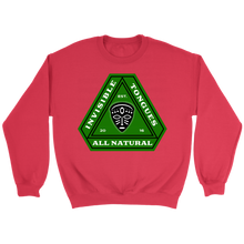 Load image into Gallery viewer, Invisible Tongues Green All Natural Logo Tee