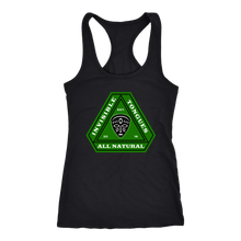 Load image into Gallery viewer, Invisible Tongues Green All Natural Logo Tee