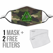 Load image into Gallery viewer, Invisible Tongues Mask + Red