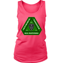 Load image into Gallery viewer, Invisible Tongues Green All Natural Logo Tee