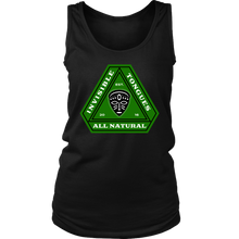 Load image into Gallery viewer, Invisible Tongues Green All Natural Logo Tee