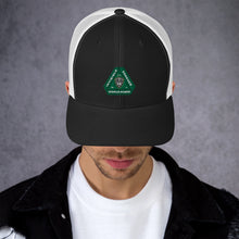 Load image into Gallery viewer, Invisible Tongues Green Logo Trucker Cap