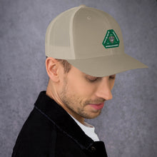 Load image into Gallery viewer, Invisible Tongues Green Logo Trucker Cap