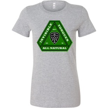 Load image into Gallery viewer, Invisible Tongues Green All Natural Logo Tee