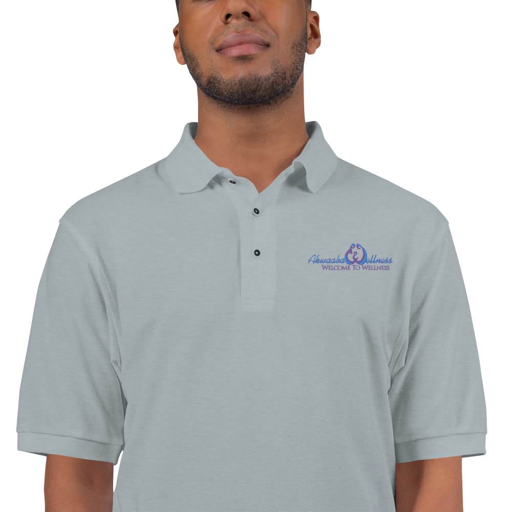 Akwaaba Wellness Men's Premium Polo