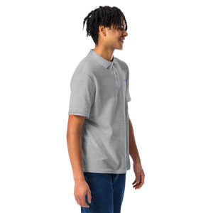 Akwaaba Wellness 2 Button Unisex pique polo shirt