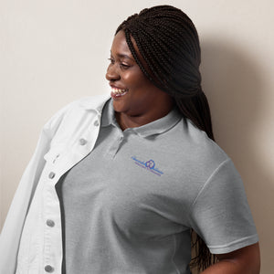 Akwaaba Wellness Women’s pique polo shirt