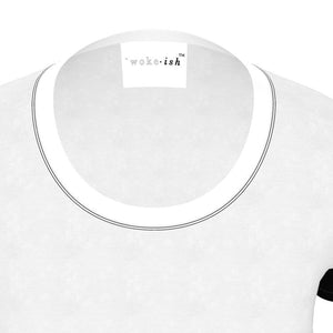'Woke-ish Ladies Cut Tee