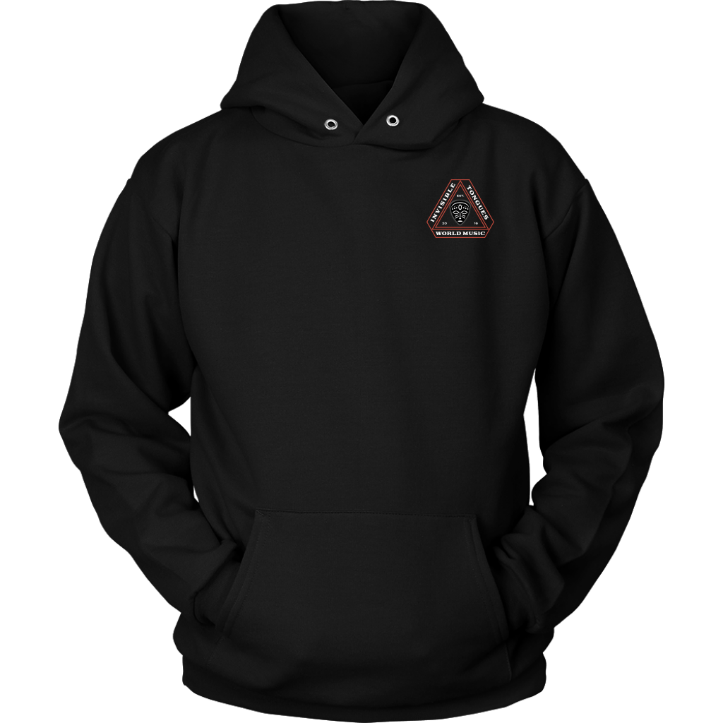 Invisible Tongues Double Sided Hoodie