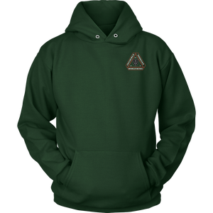 Invisible Tongues Double Sided Hoodie
