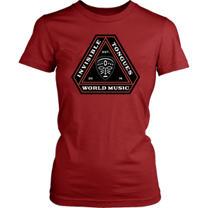 Invisible Tongues Original Logo District Women's Tee Shirt