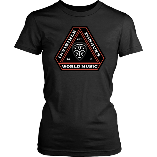 Invisible Tongues Original Logo District Women's Tee Shirt