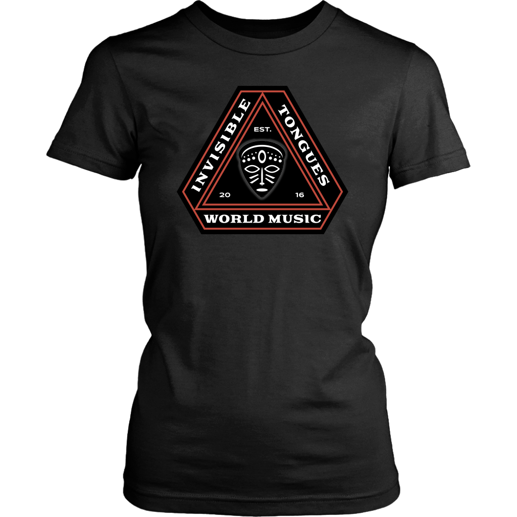 Invisible Tongues Original Logo District Women's Tee Shirt
