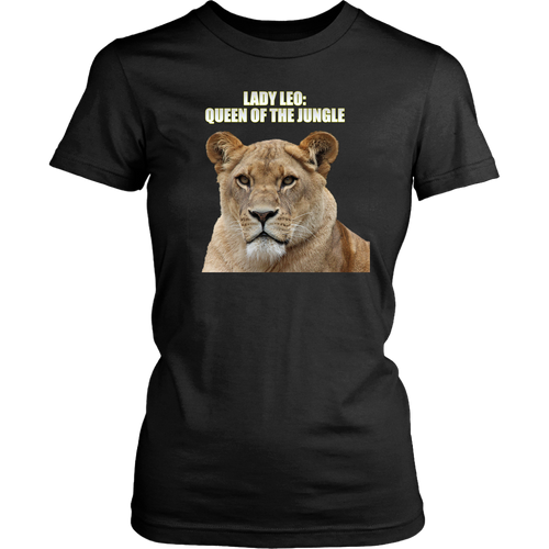 Lady Leo Queen of the Jungle Women's Tee