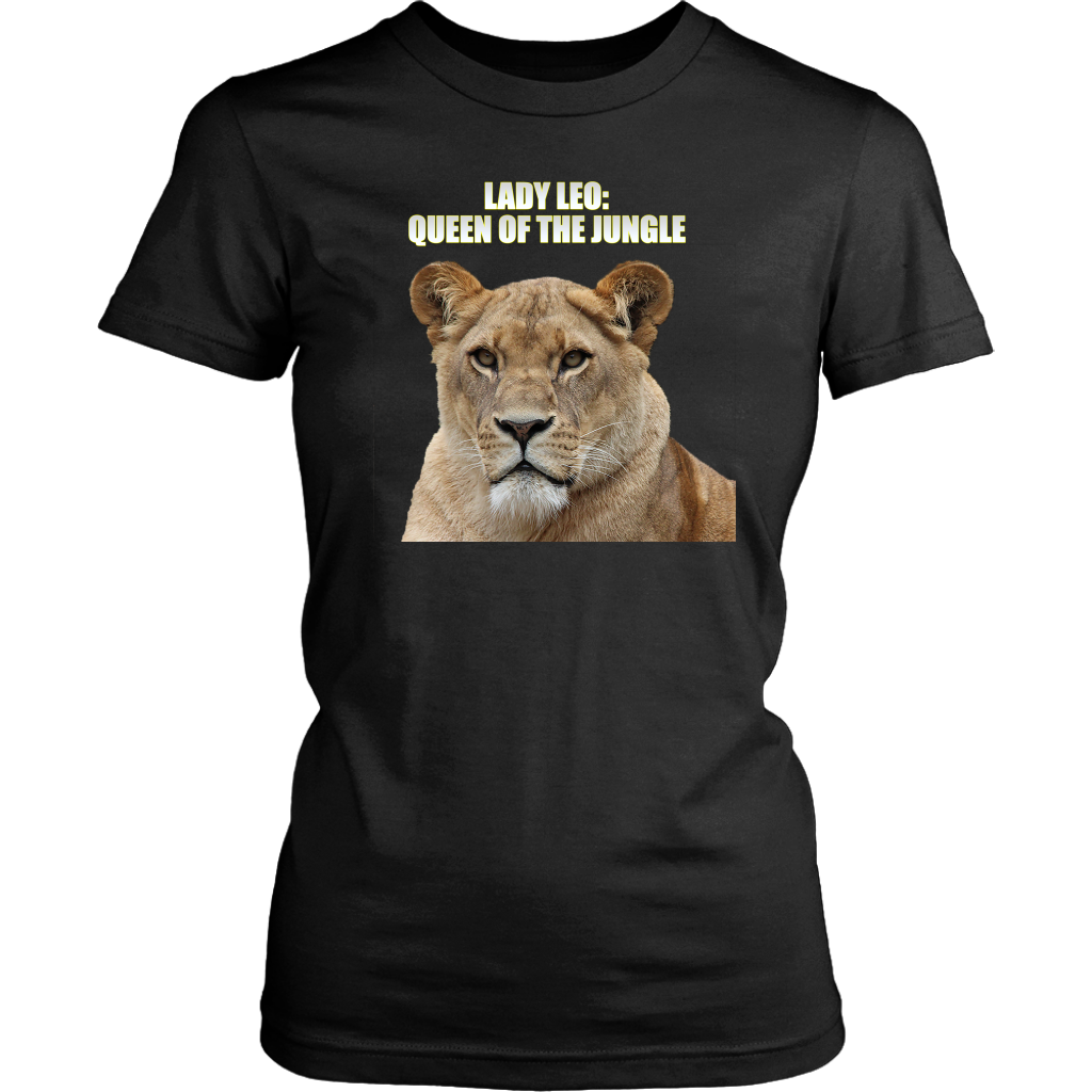 Lady Leo Queen of the Jungle Women's Tee
