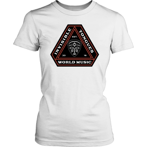 Invisible Tongues Original Logo District Women's Tee Shirt