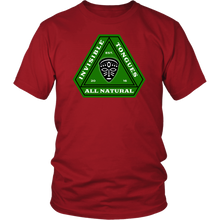 Load image into Gallery viewer, Invisible Tongues Green All Natural Logo Tee