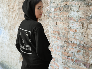 Sweet Christmas Front Zip-Up Hoodie