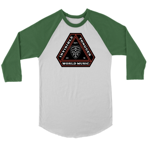 Invisible Tongues Original Logo Raglan