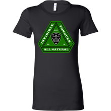 Load image into Gallery viewer, Invisible Tongues Green All Natural Logo Tee