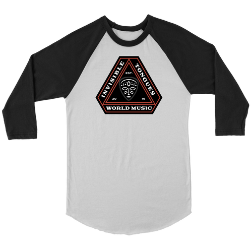 Invisible Tongues Original Logo Raglan