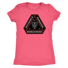 Load image into Gallery viewer, Invisible Tongues Original Logo Women&#39;s Triblend Tee
