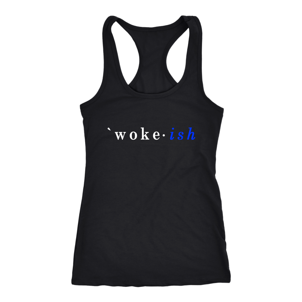 Woke-ish Racerback Tank