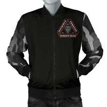 Load image into Gallery viewer, Invisible Tongues Street Team Men&#39;s Bomber Jacket