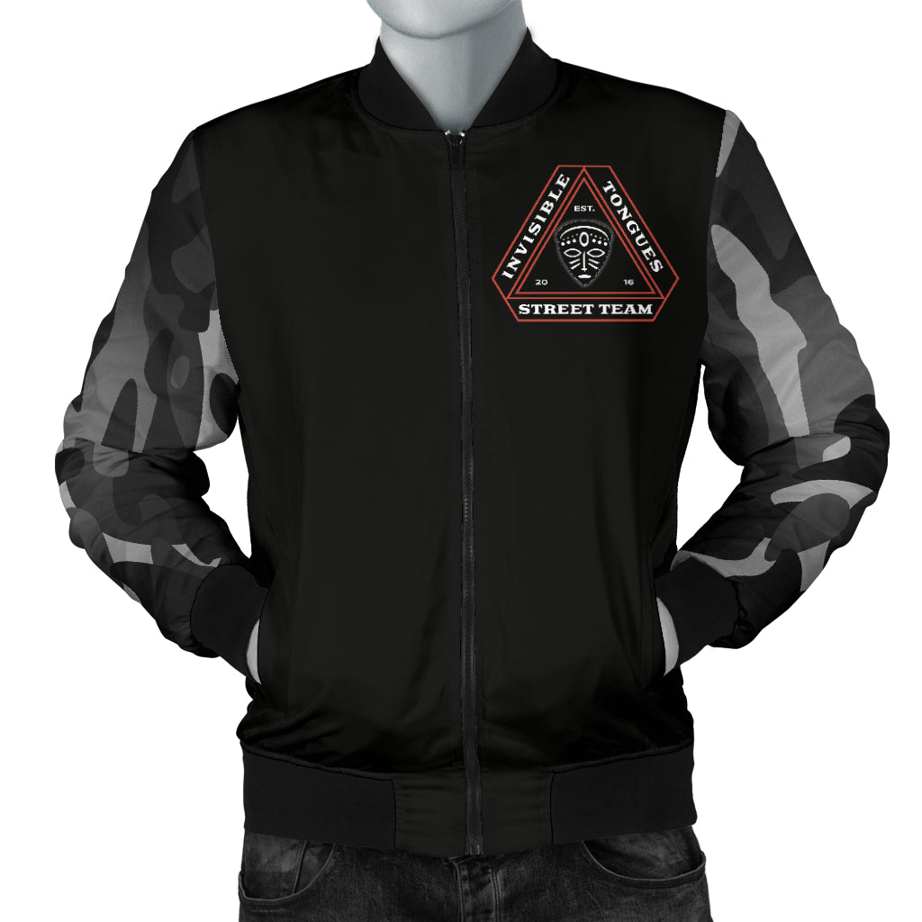 Invisible Tongues Street Team Men's Bomber Jacket