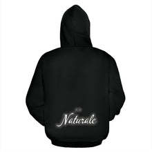 Load image into Gallery viewer, Au Naturale Black and White Hoodie