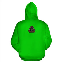 Load image into Gallery viewer, Invisible Tongues Chroma Green Hoodie
