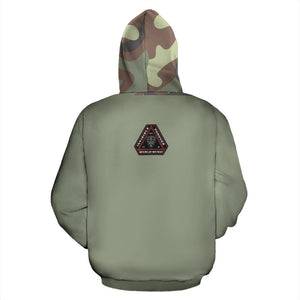Invisible Tongues Camouflage Hoodie