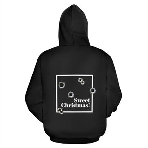 Sweet Christmas Front Zip-Up Hoodie
