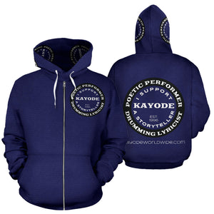 I Support Kayode Zip-Up Hoodie