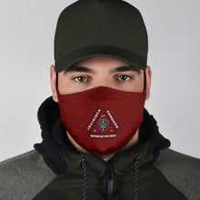 Load image into Gallery viewer, Invisible Tongues Mask + Red