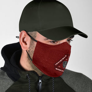 Invisible Tongues Mask + Red