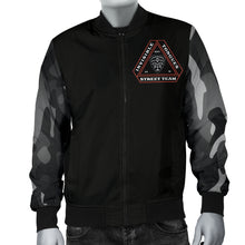Load image into Gallery viewer, Invisible Tongues Street Team Men&#39;s Bomber Jacket