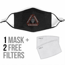 Load image into Gallery viewer, Invisible Tongues Mask + Red