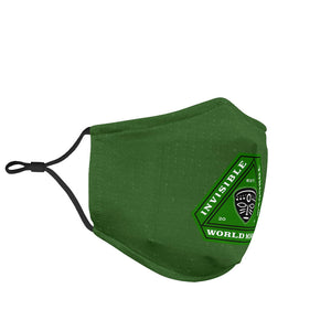 Invisible Tongues Mask + Red