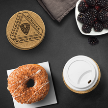 Load image into Gallery viewer, &quot;Invisible Tongues&quot; Round Cork Coasters