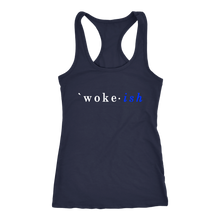Load image into Gallery viewer, Woke-ish Racerback Tank