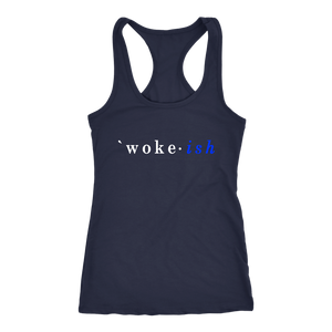 Woke-ish Racerback Tank