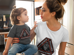 Invisible Tongues Original Logo District Women's Tee Shirt