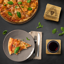 Load image into Gallery viewer, Invisible Tongues Bamboo Coasters